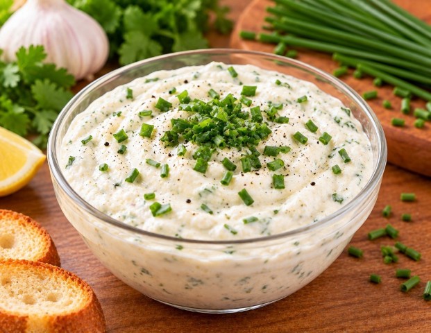 Yogurt ciboulette